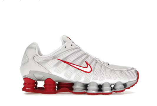 Nike Shox TL Bianche Rosse