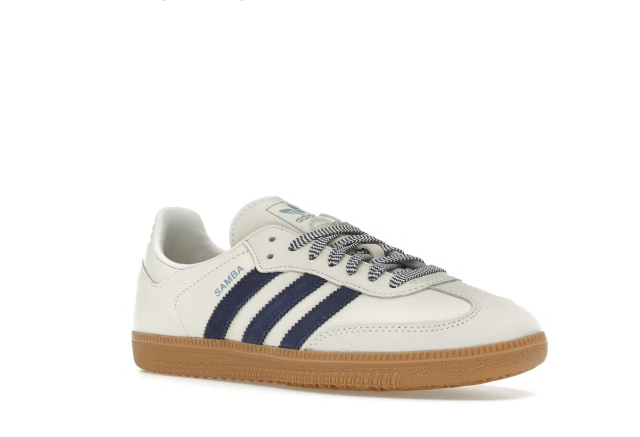 Adidas Samba OG Off White Dark Blue