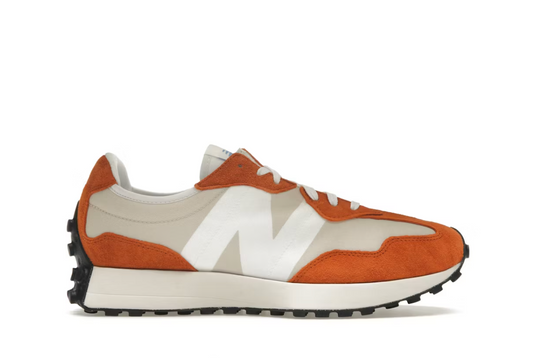 New Balance 327 Ruggine Ossido Arancione Bianco 