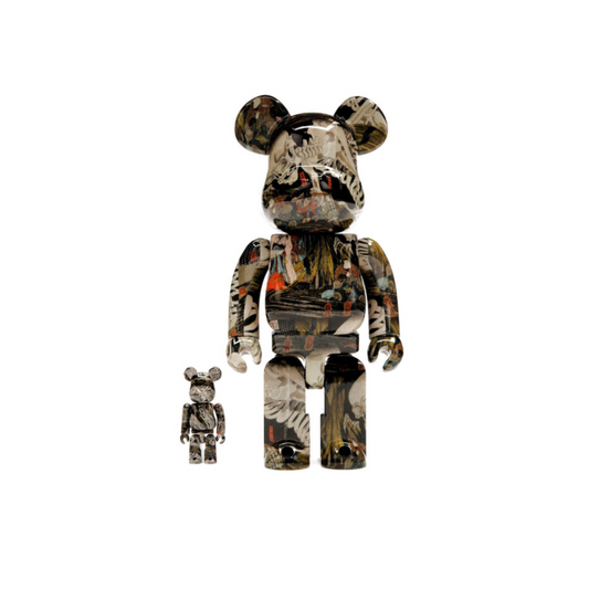 Bearbrick Utagawa Kuniyoshi 100% & 400% Set