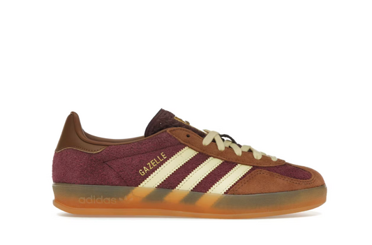 Adidas Gazelle Indoor Maroon Almost Yellow Brown