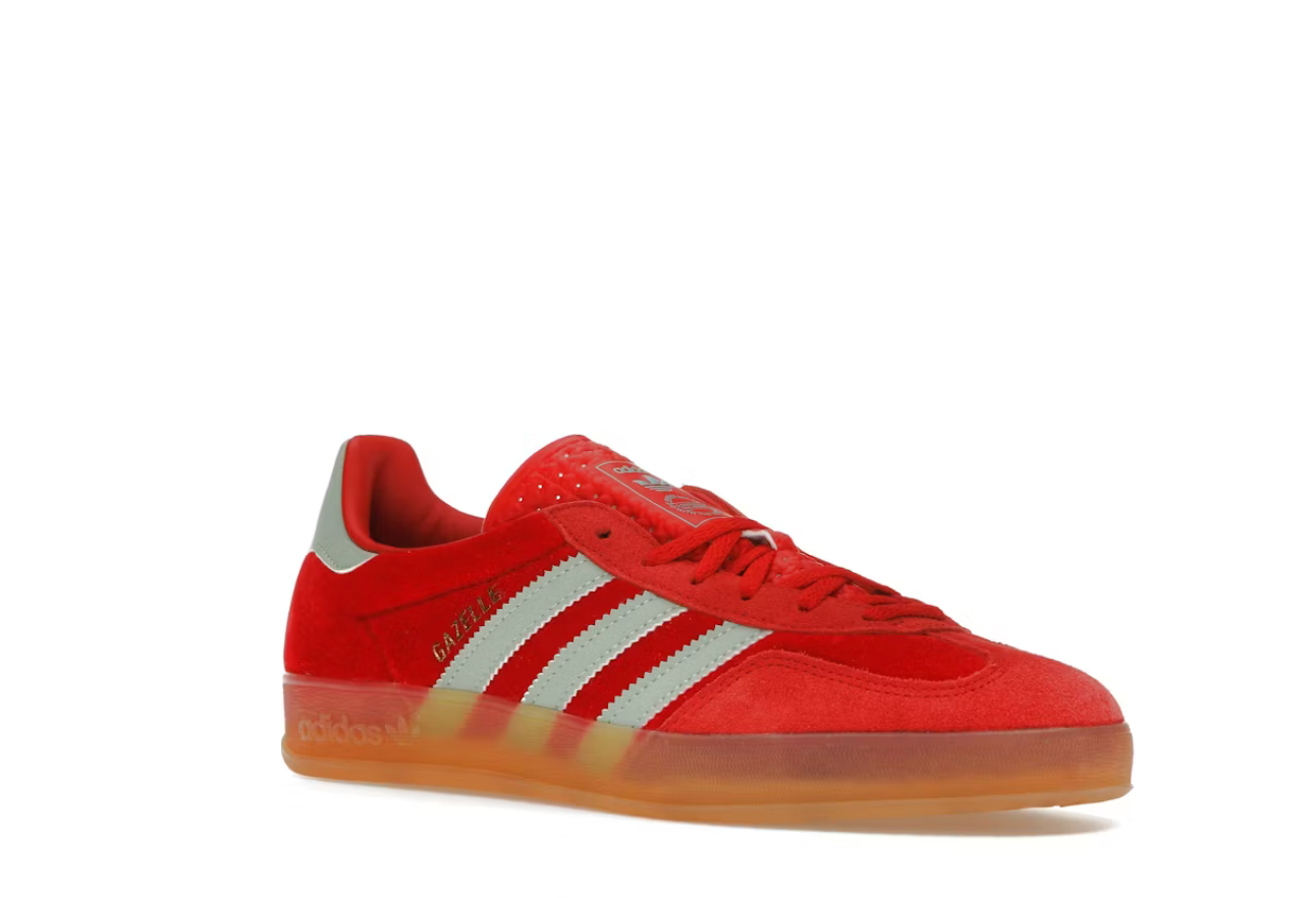 Adidas Gazelle Indoor Better Scarlet Hazy Green