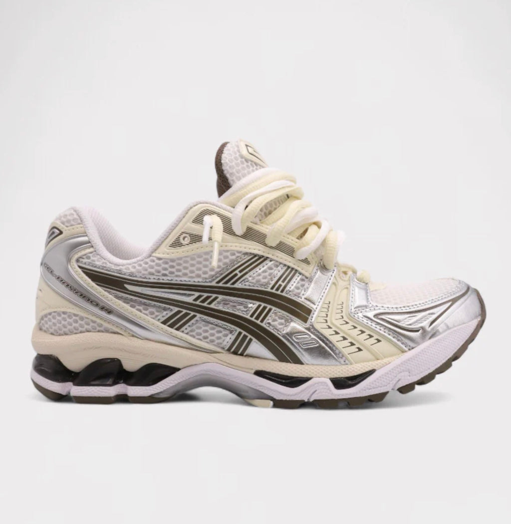 ASICS Gel-Kayano 14 White Ivory Double Laces