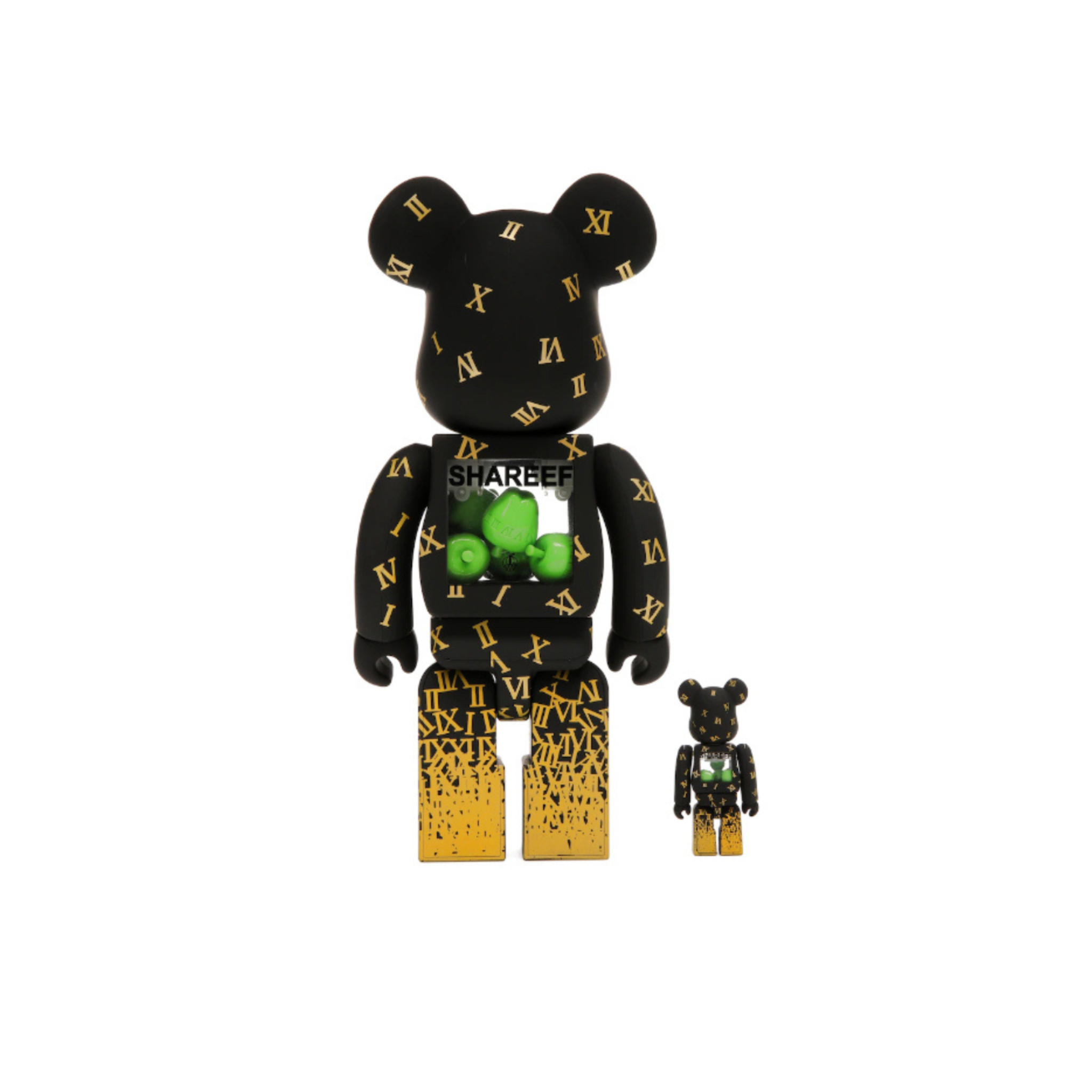 Bearbrick Shareef 3 100% & 400% Set