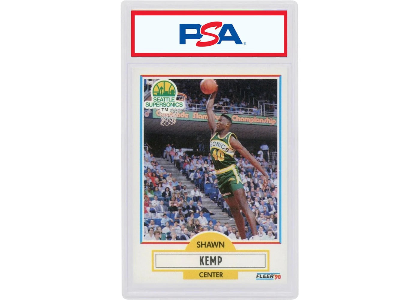 1990 Fleer 178 Shawn Kemp