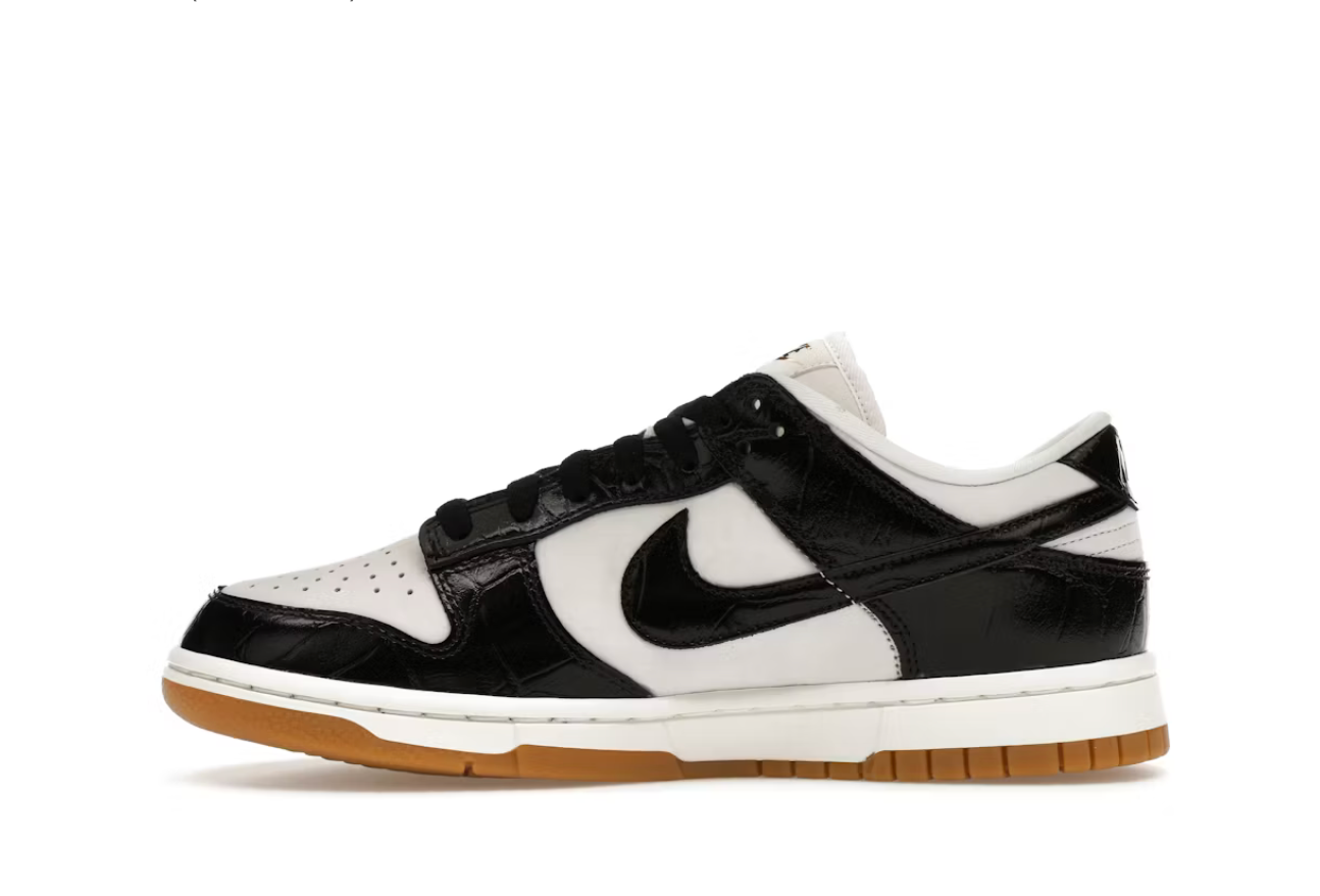 Nike Dunk Low LX Black Sail Gum Light Brown