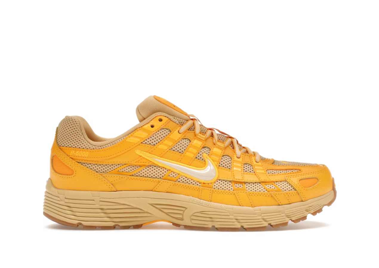 Nike P6000 Sesame University Gold Gum Light Brown Yellow