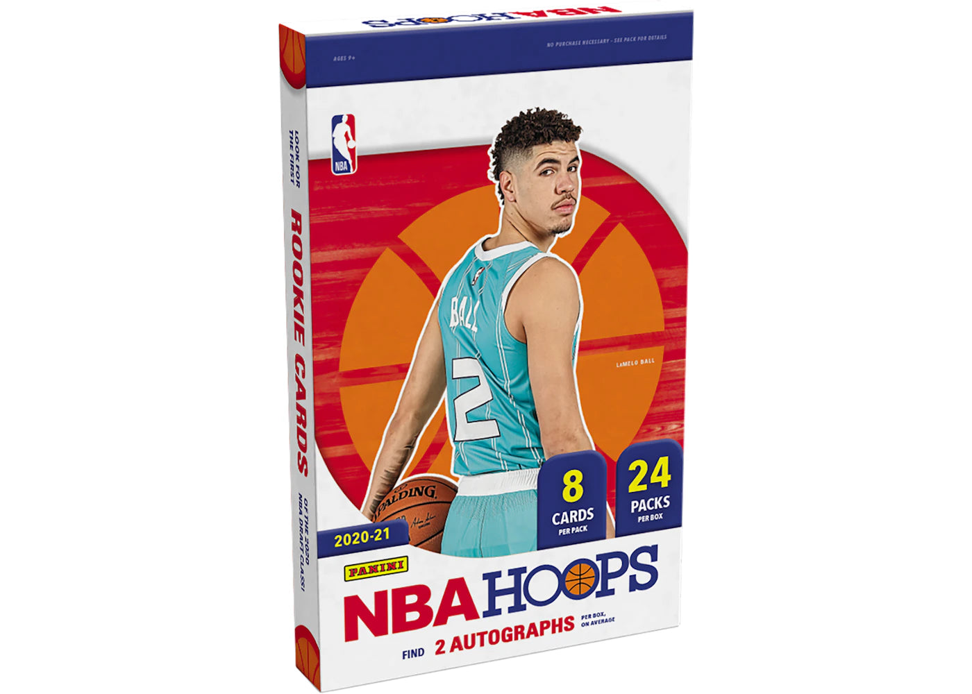 2020-21 Panini NBA Hoops-Basketball Hobby Box