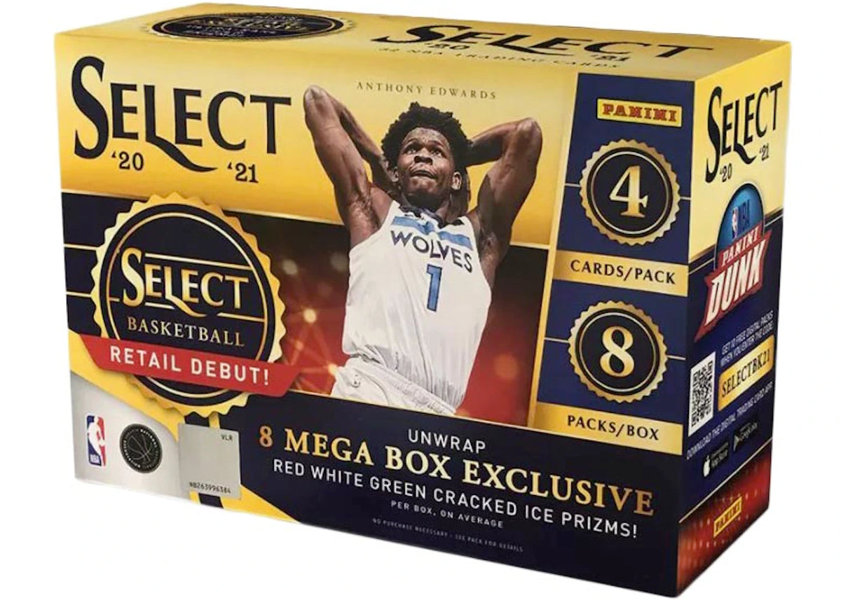 2020-21 Panini Select Basketball Mega Box - main view