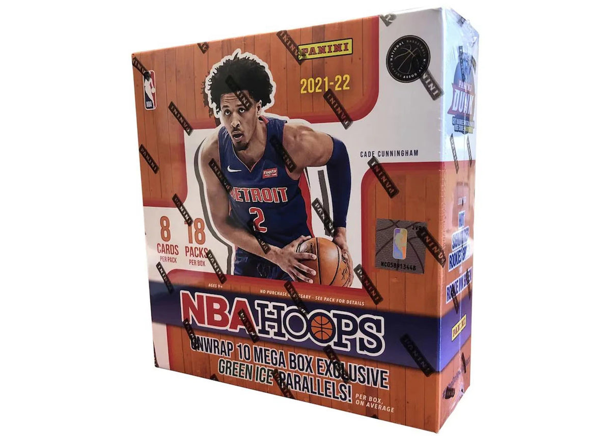 2021-22 Panini NBA Hoops Basketball Fanatics Exclusive Mega Box - main view