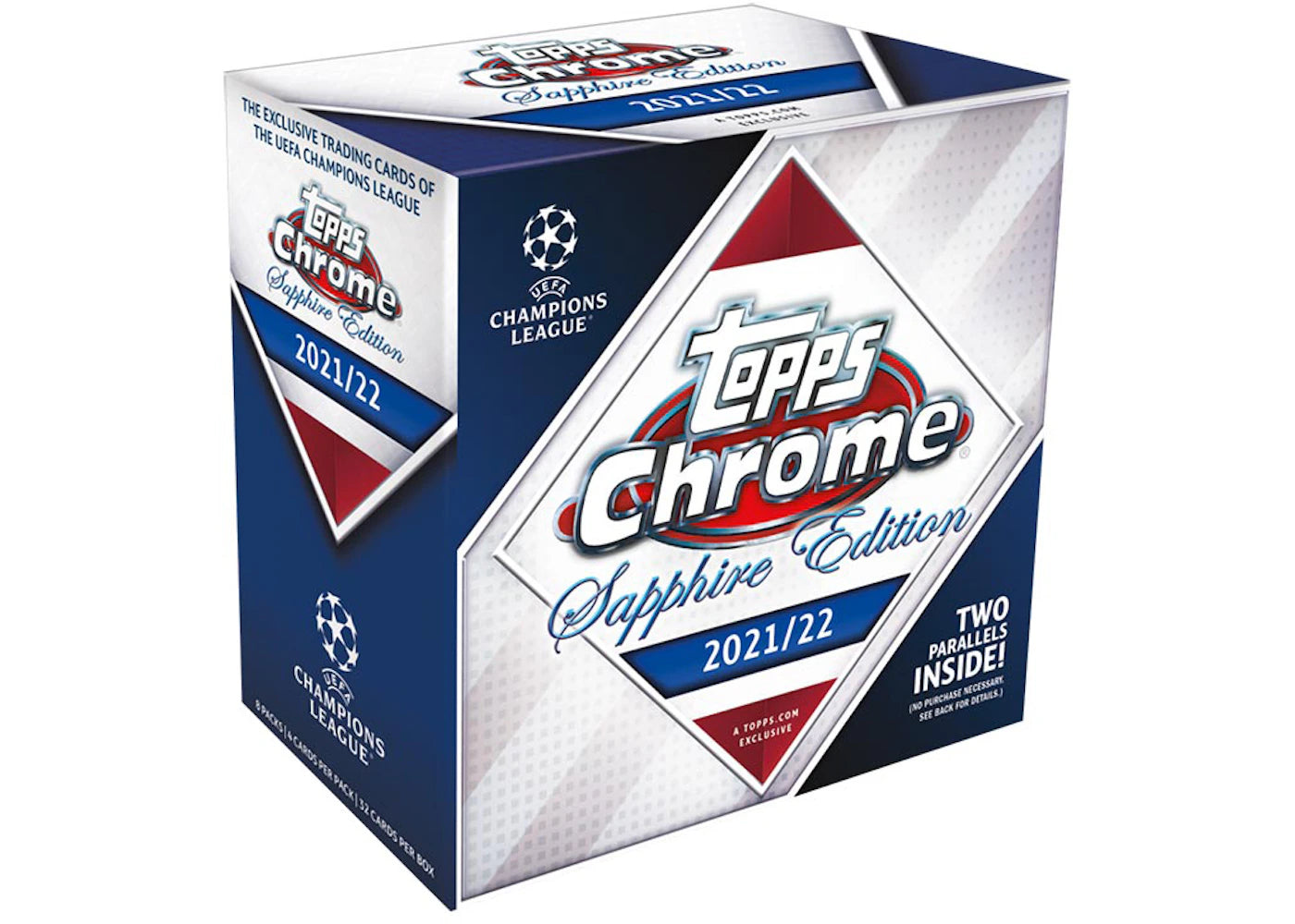 2021-22 Topps Chrome UEFA Champions League Sapphire Edition-Soccer Box
