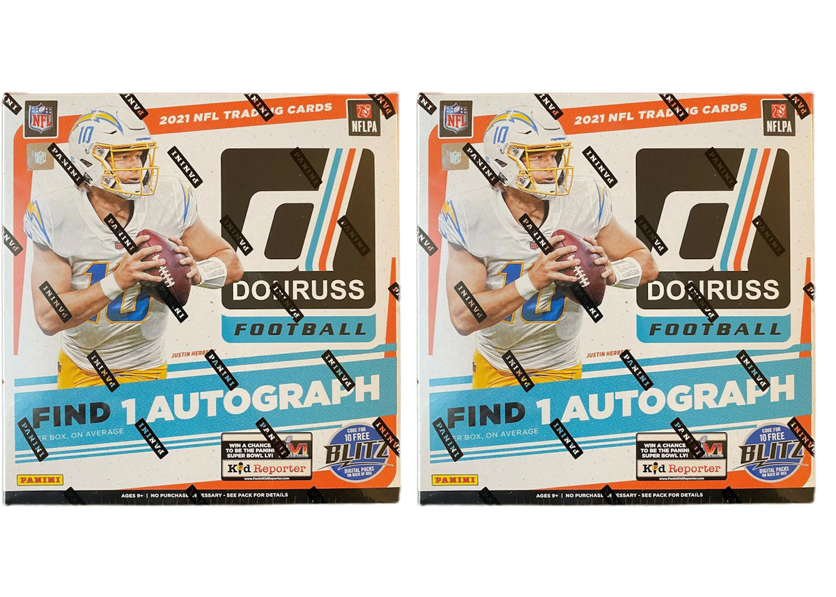 2021 Panini Donruss Football Mega Box 2x Lot - main view