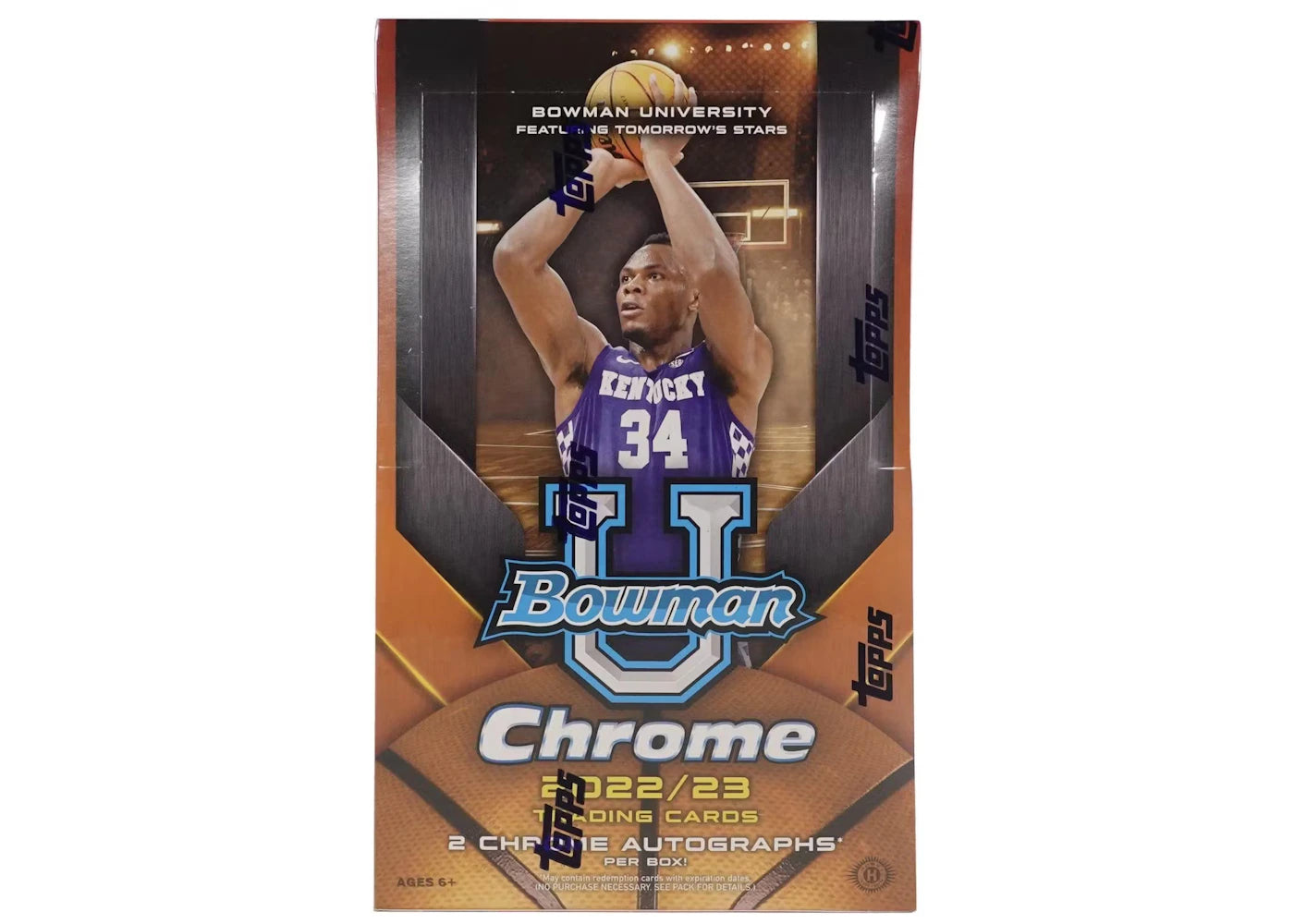 2022-23 Bowman University Chrome-Basketball Hobby Box