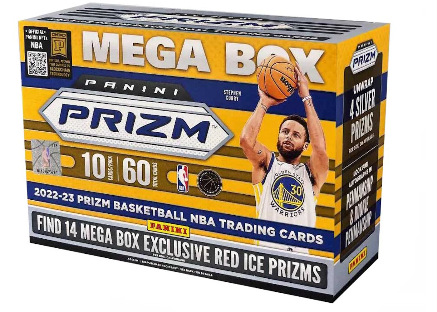 2022-23 Panini Prizm-Basketball Mega Box (Red Ice Prizms)