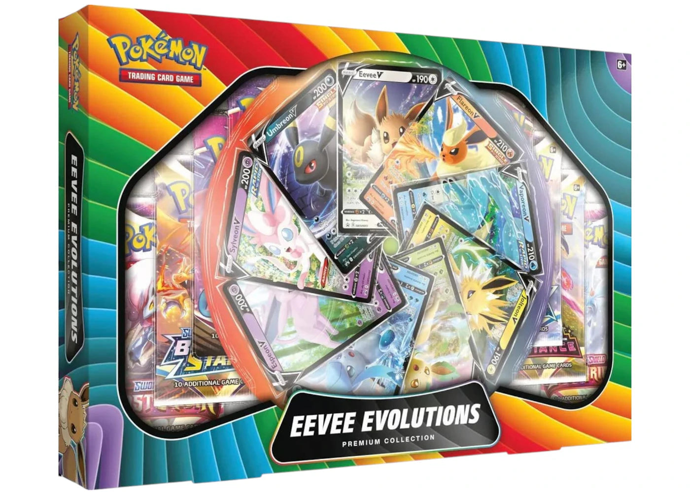 2022 Pokémon Sword & Shield-Eevee Evolutions Premium Collection Box