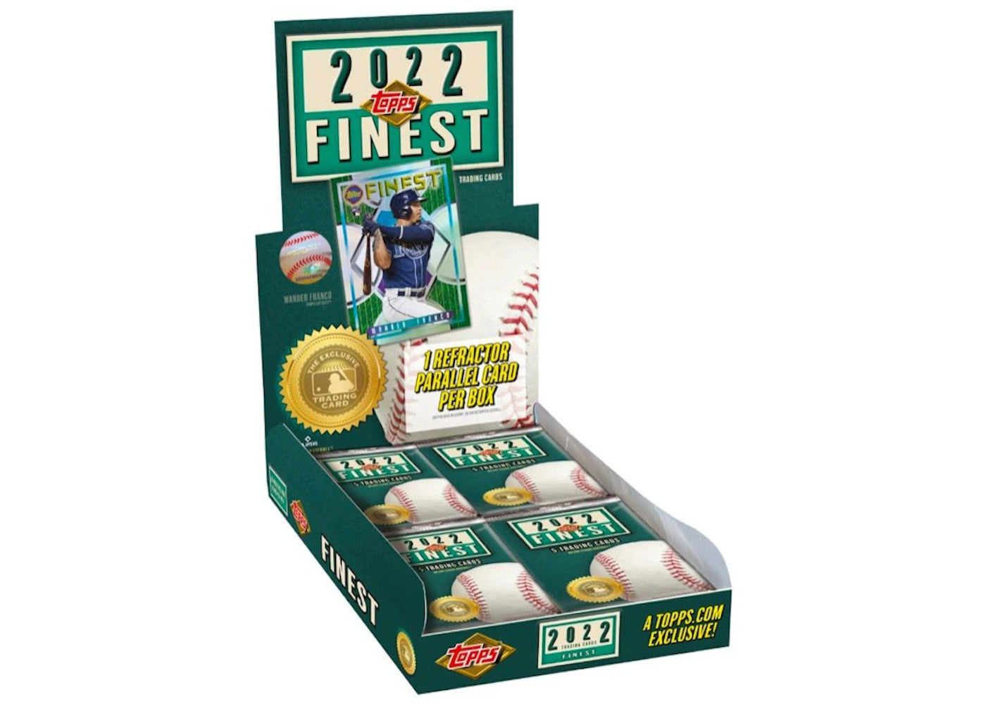 2022 Topps Finest Flashbacks-Baseball Hobby Box