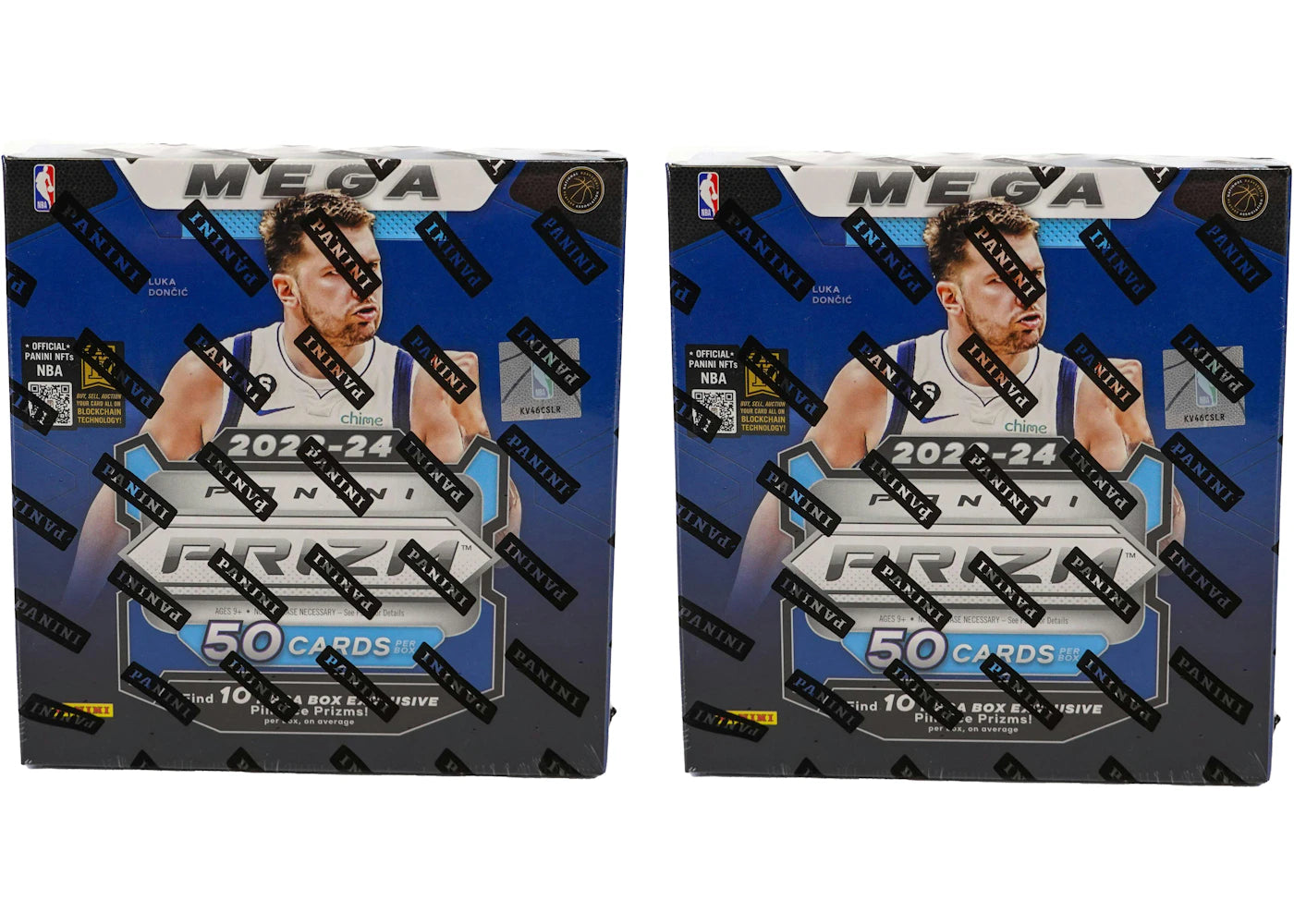 2023-24 Panini Prizm-Basketball Mega Box (Pink Prizms) 2x Lot