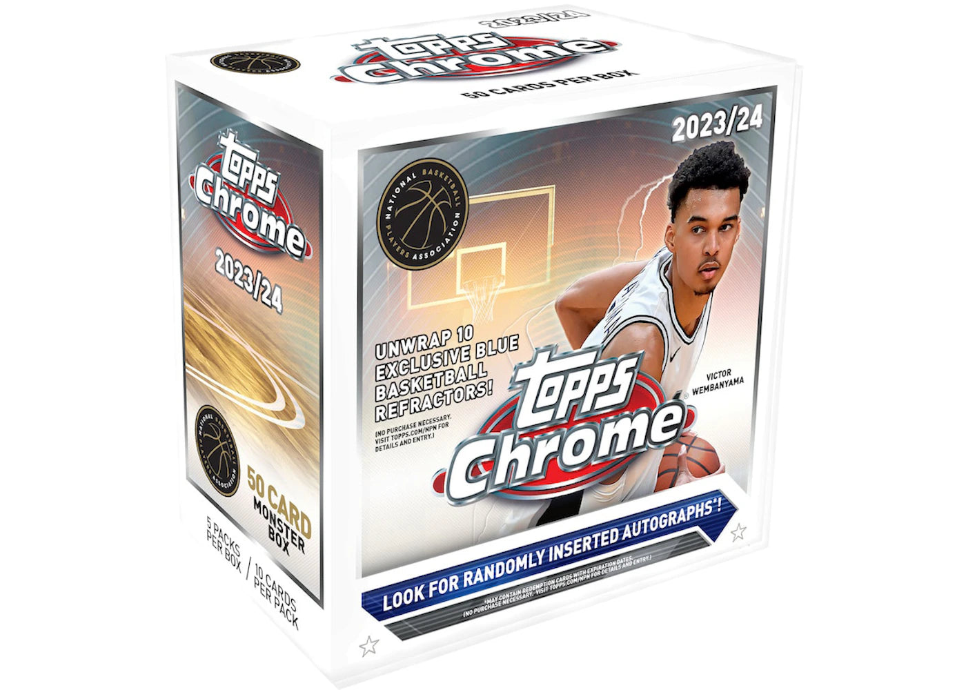 2023-24 Topps Chrome Basketball Monster Box - main view