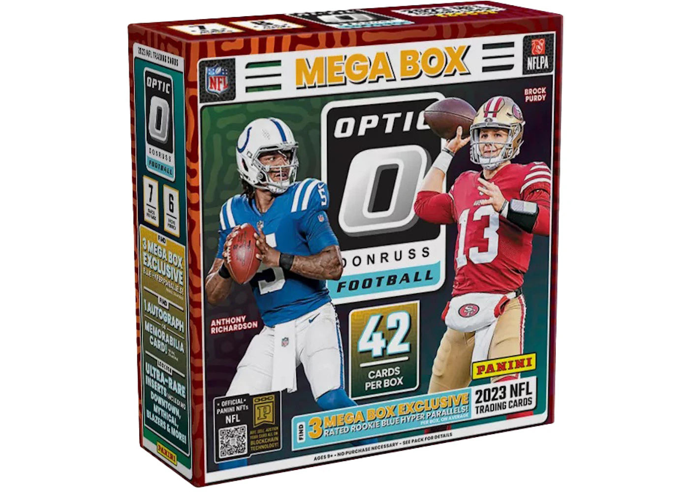 2023 Panini Donruss Optic-Football Mega Box (Blue Hyper Parallels)