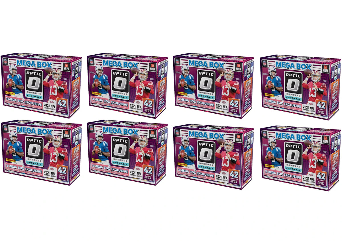 2023 Panini Donruss Optic Football Mega Box 8x Lot - main view