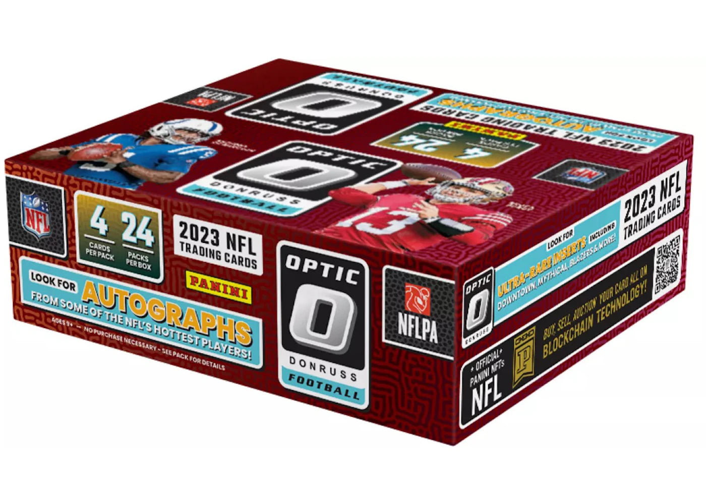 2023 Panini Donruss Optic-Football 24 Pack Retail Box