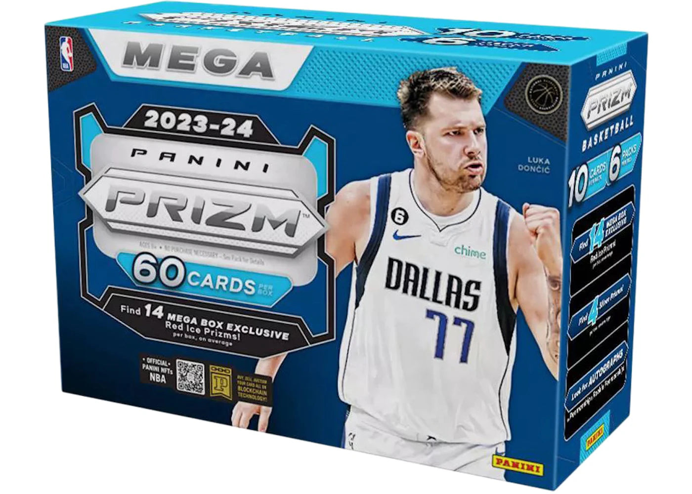2023-24 Panini Prizm-Basketball Mega Box (Red Ice Prizms)