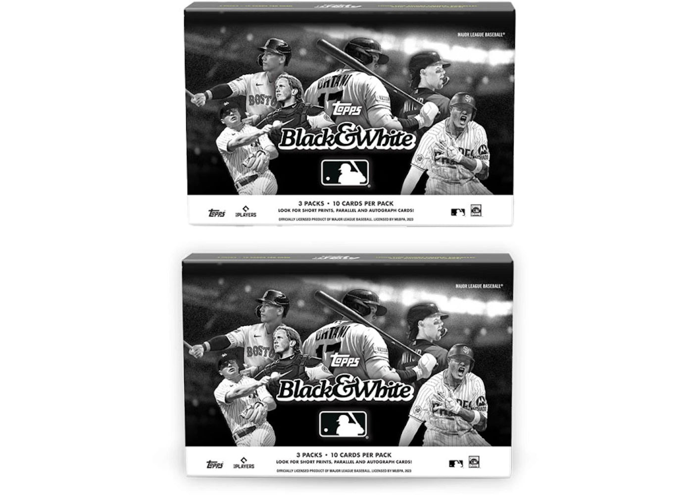 2023 Topps Black and White-Baseball Box 2x Lot