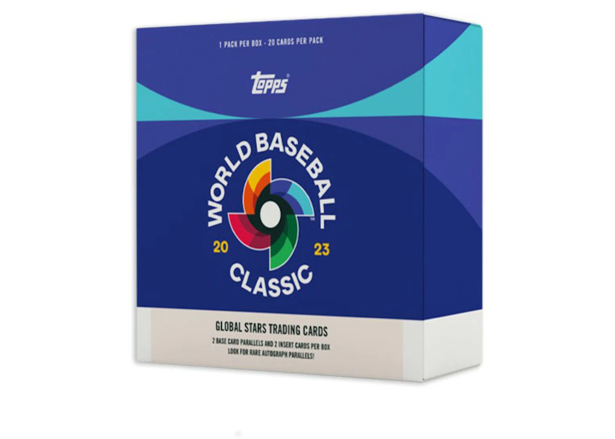 2023 Topps World Baseball Classic Global Stars Baseball Box - main view