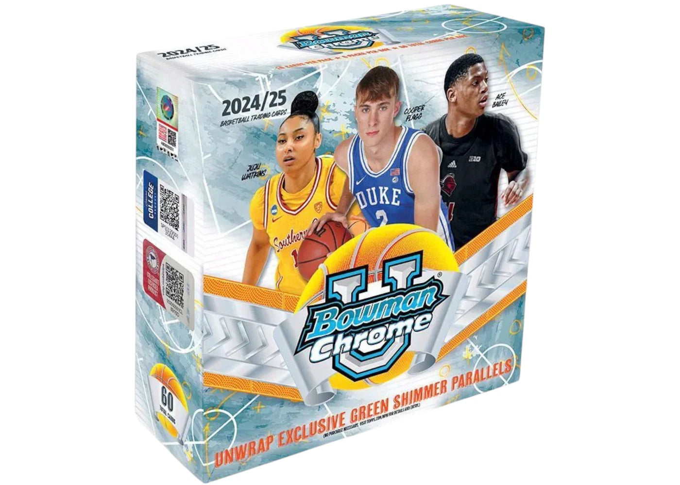 2024-25 Bowman Chrome-University Basketball Mega Box