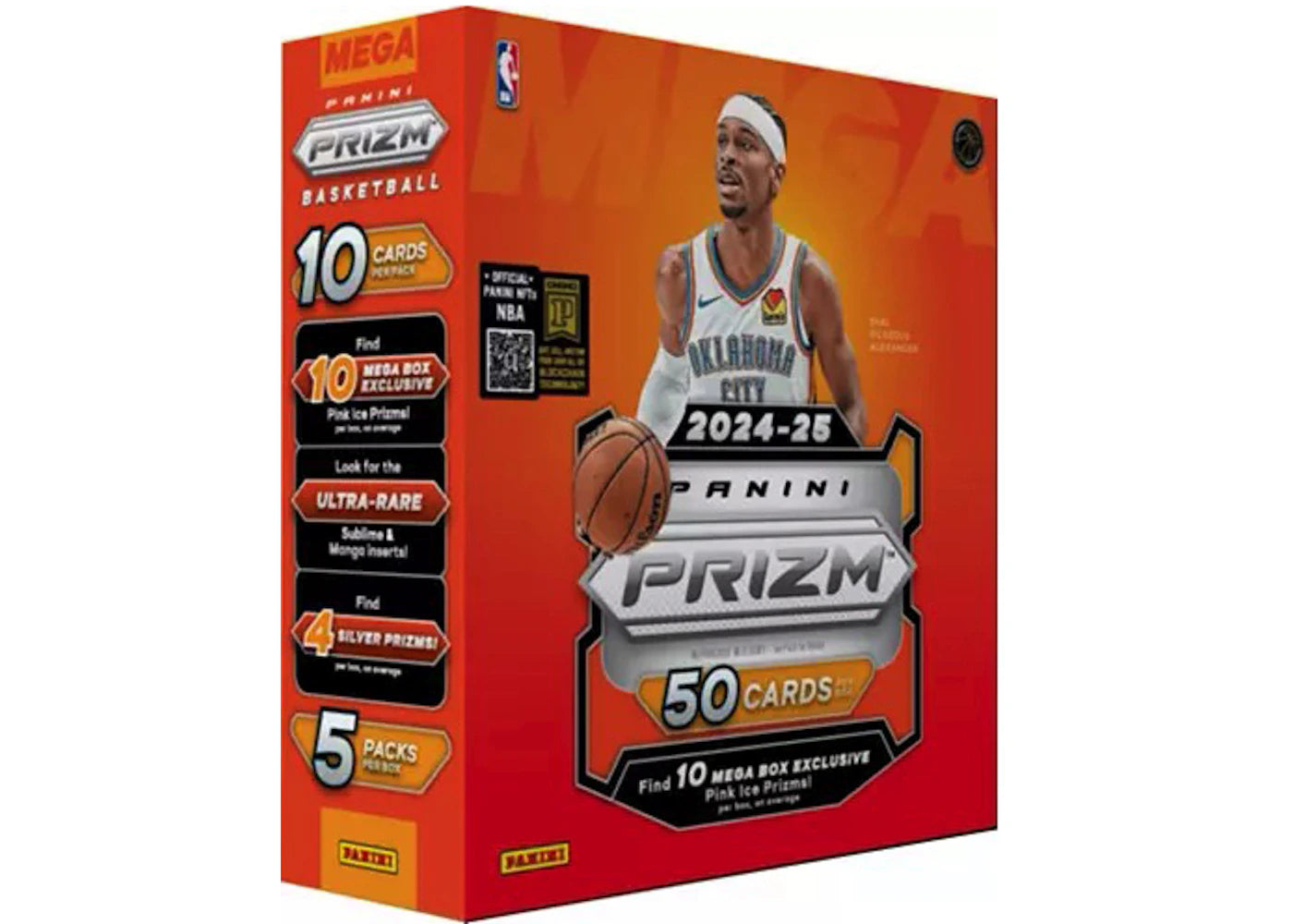 2024-25 Panini Prizm-Basketball NBA Mega Box