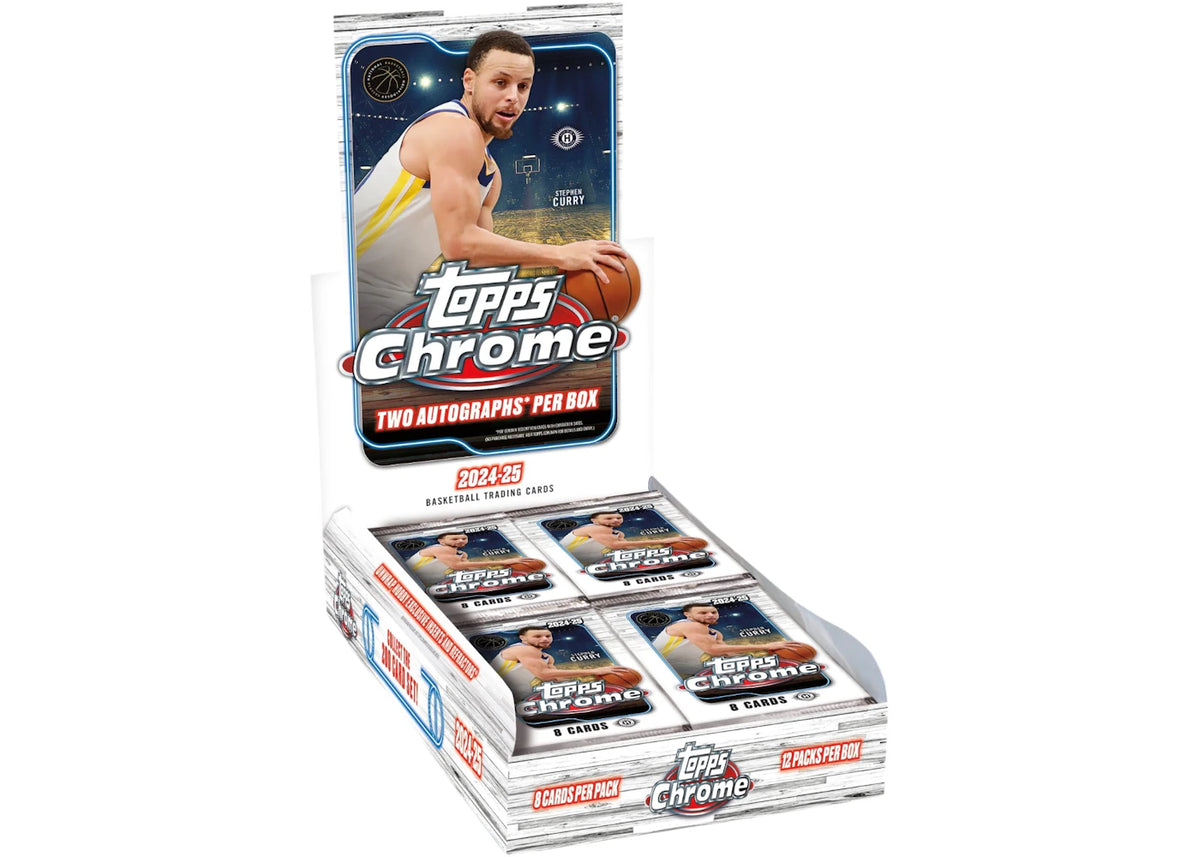 2024/25 Topps Chrome Basketball Hobby Box - main view