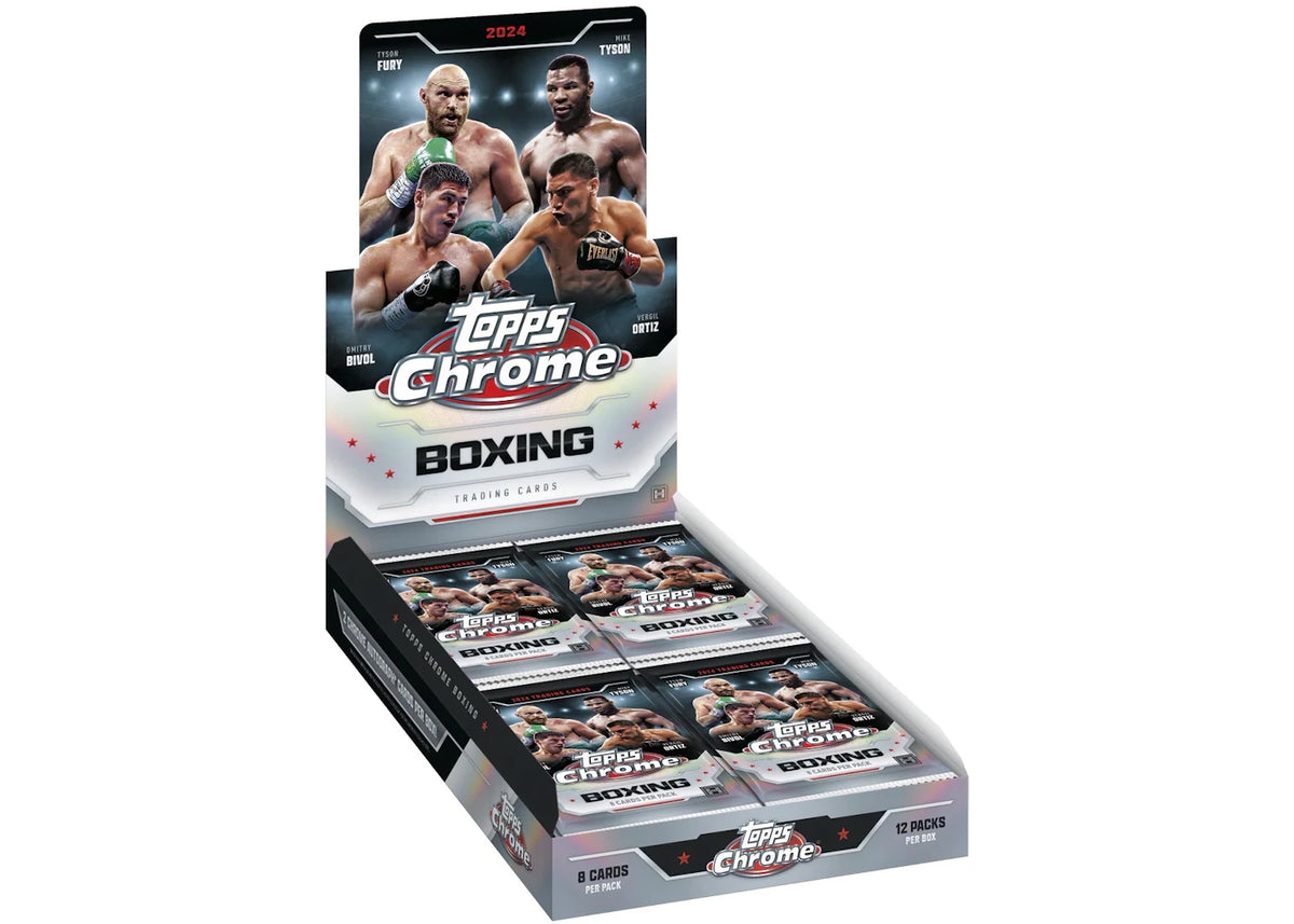 2024/25 Topps Chrome Boxing Hobby Box - main view