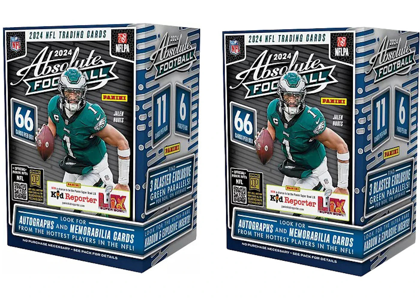2024 Panini Absolute-Football Blaster Box 2x Lot