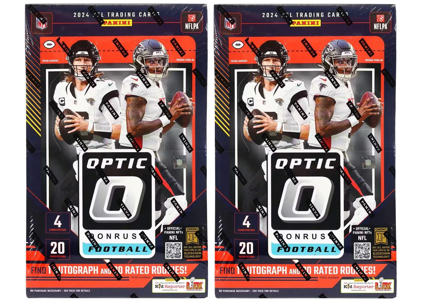 2024 Panini Donruss Optic-Football Hobby Box 2x Lot
