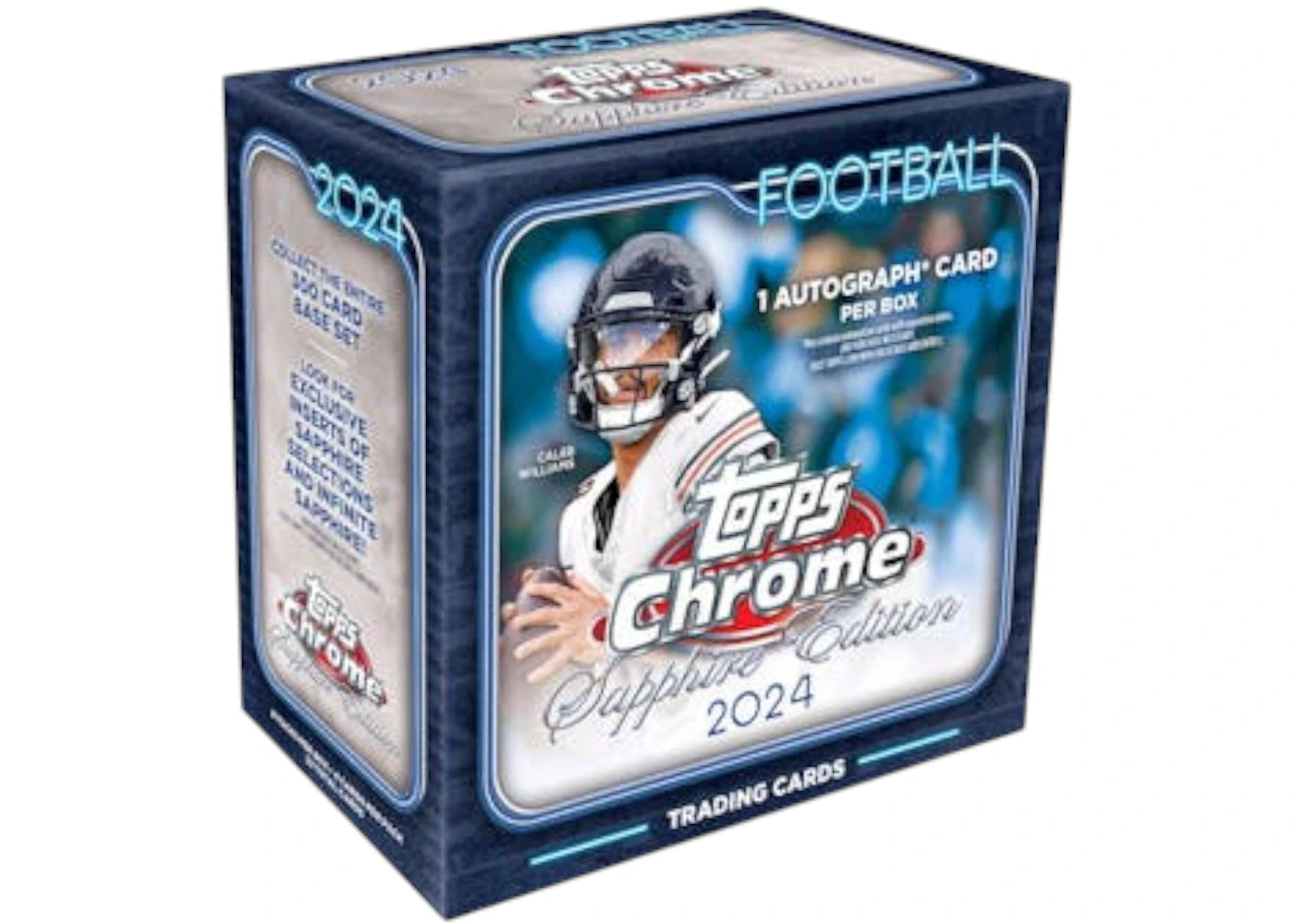 2024 Topps Chrome Sapphire-Football Hobby Box