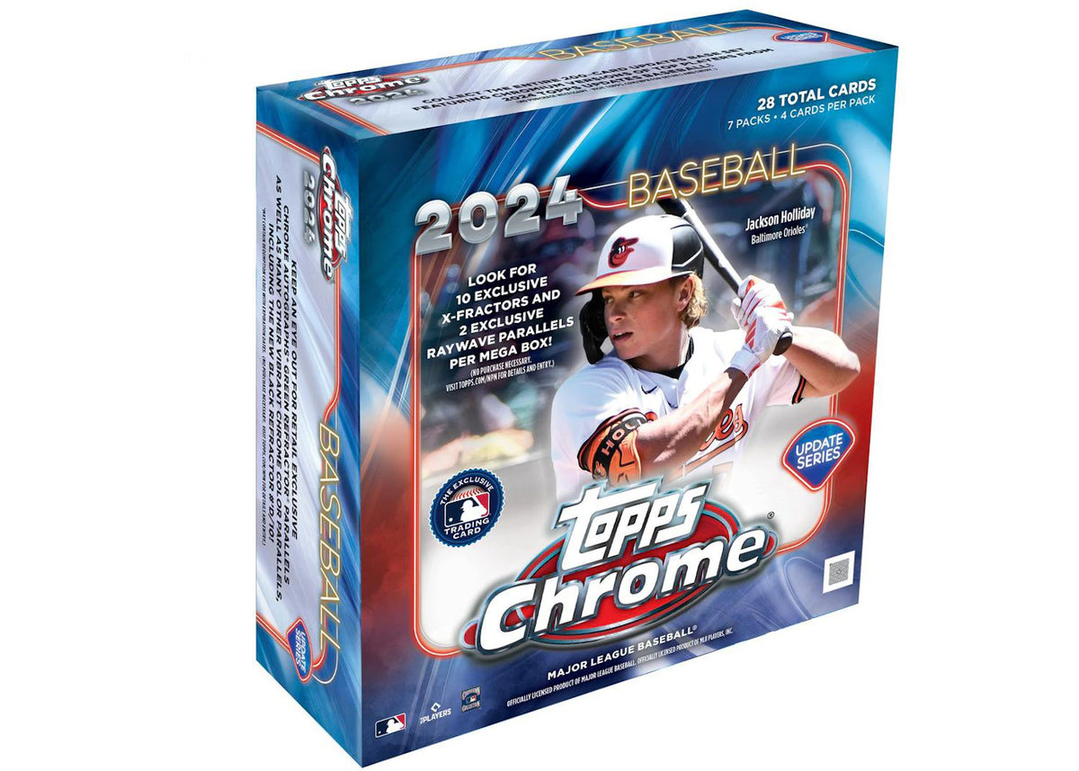2024 Topps Chrome Update Series Baseball Mega Box - main view