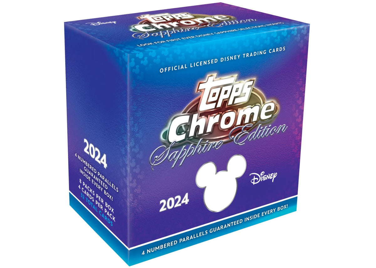 2024 Topps Disney Chrome Sapphire Edition Hobby Box - main view