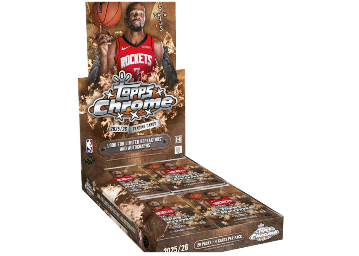 2025/2026 Topps Chrome Cactus Jack Basketball Hobby Box - main view