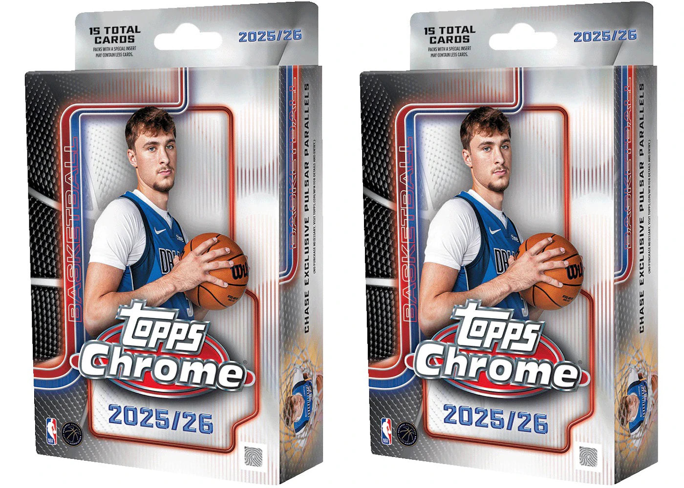 2025-26 Topps Chrome Basketball Hanger Box 2x Lot