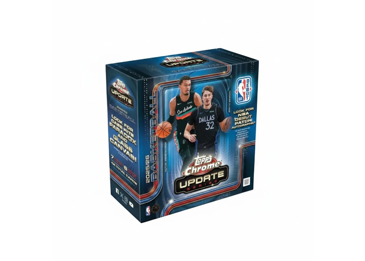 2025-26 Topps Chrome Updates Basketball Mega Box - main view