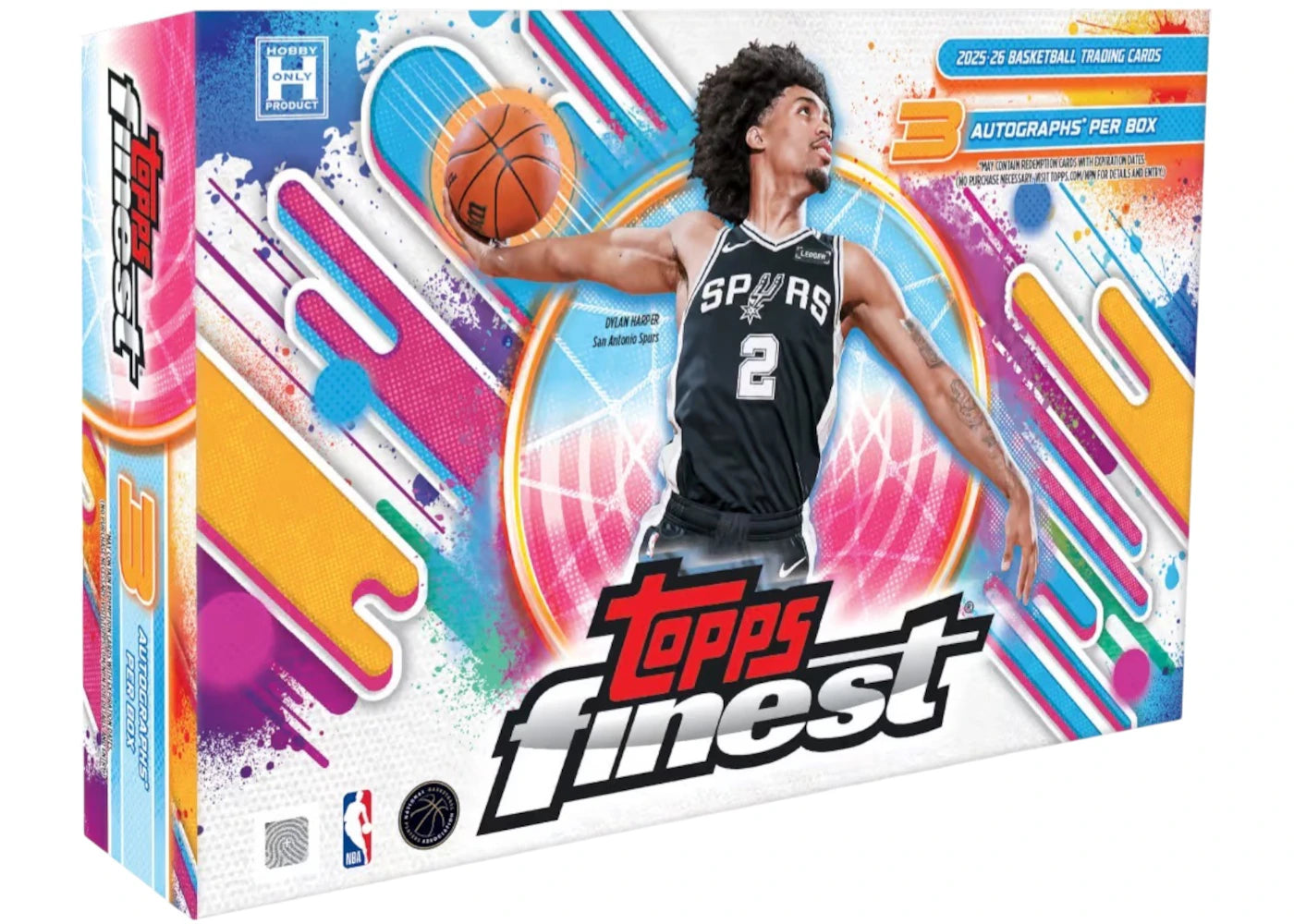 2025-26 Topps Finest Basketball Breakers Delight Hobby Box