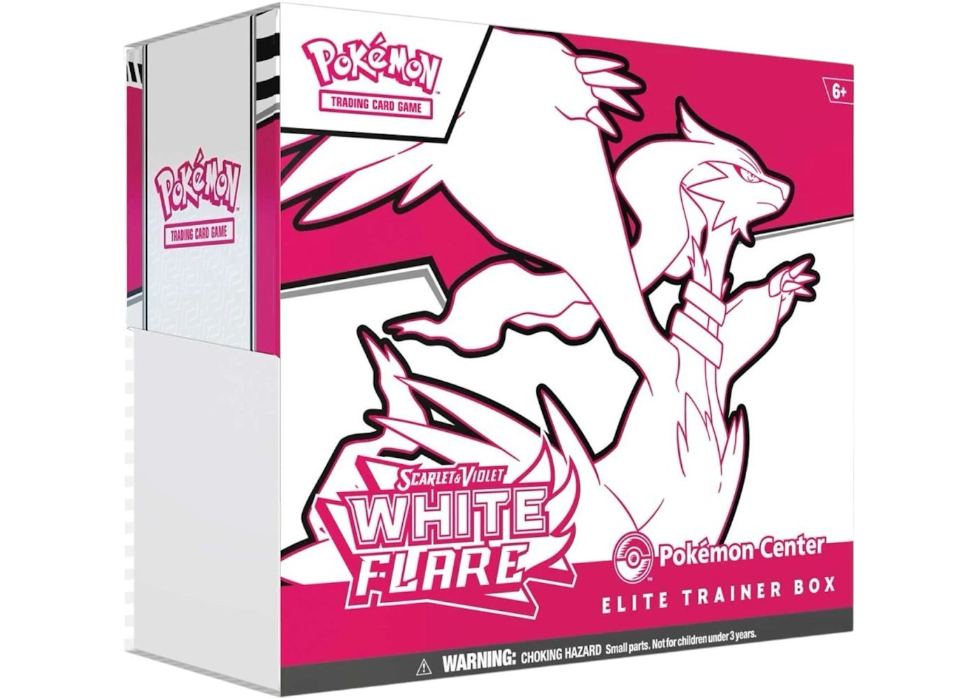 2025 Pokémon Scarlet & Violet White Flare Pokemon Center Elite Trainer Box - main view
