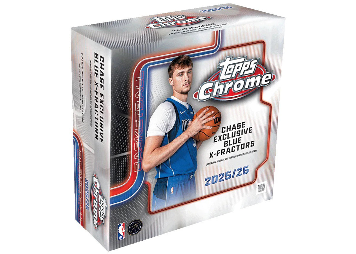 2025-26 Topps Chrome Basketball Mega Box - main view