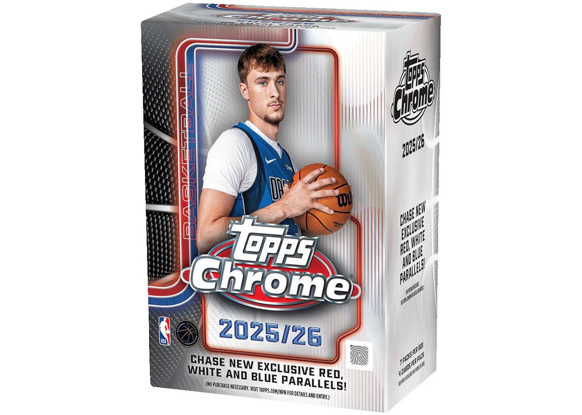 2025-26 Topps Chrome Basketball Value Box - main view