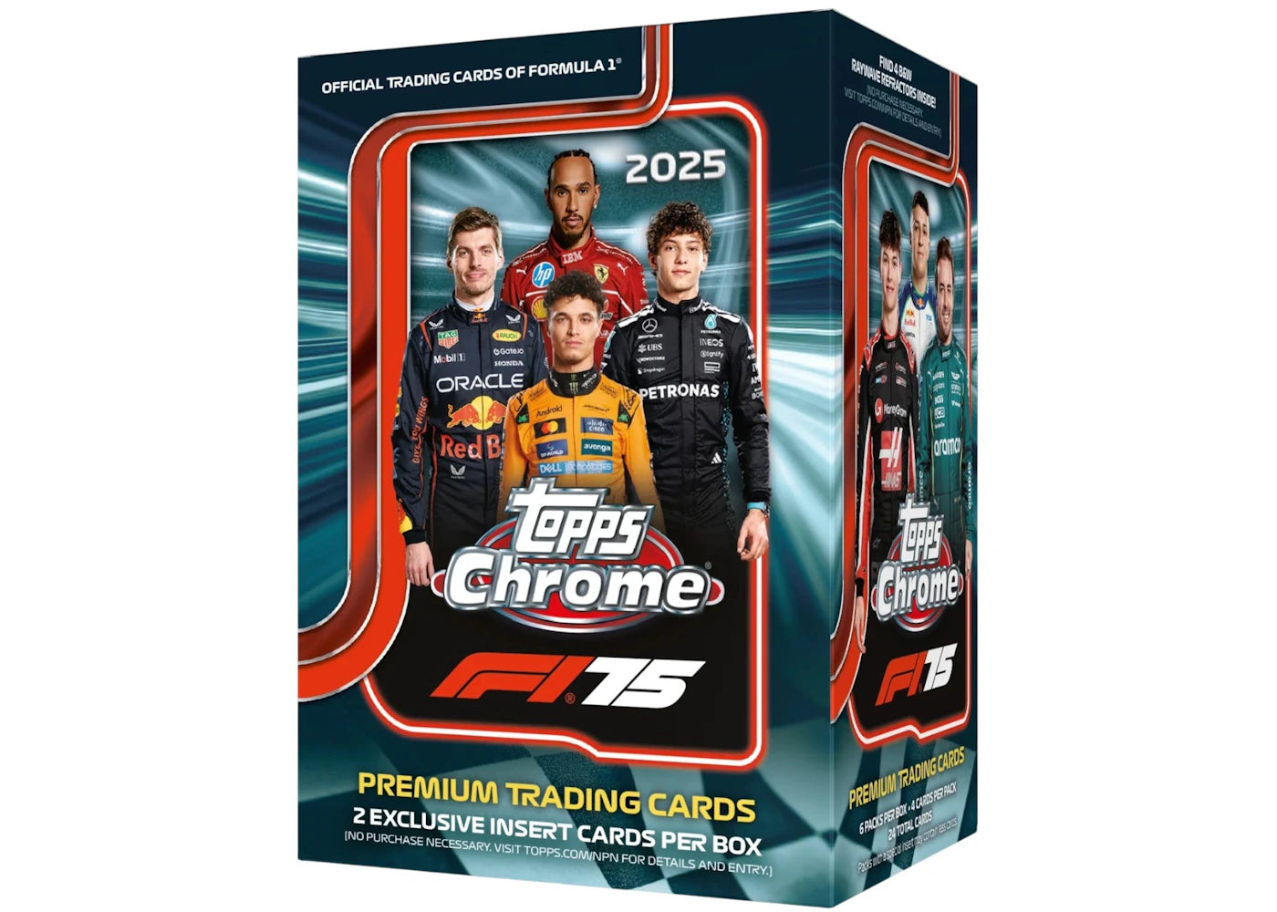 2025 Topps Chrome Formula 1 Hobby Box