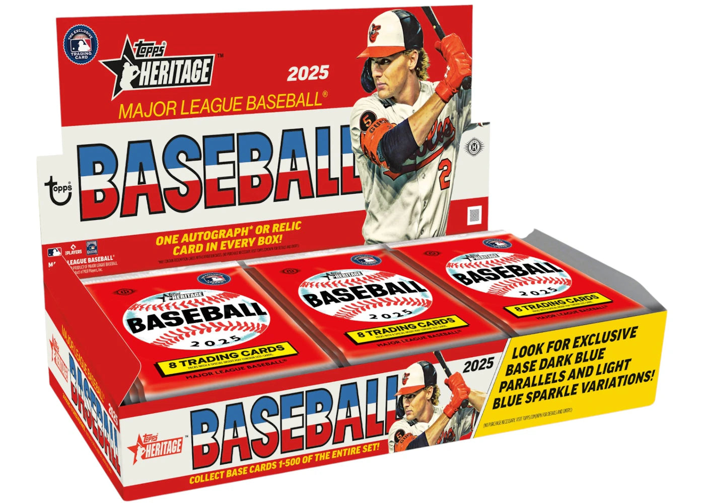2025 Topps Heritage-Baseball Hobby Box