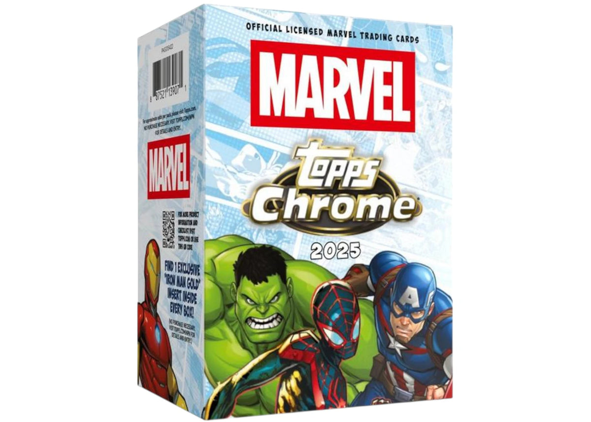 2025 Topps Marvel Comics Chrome Value Box - main view
