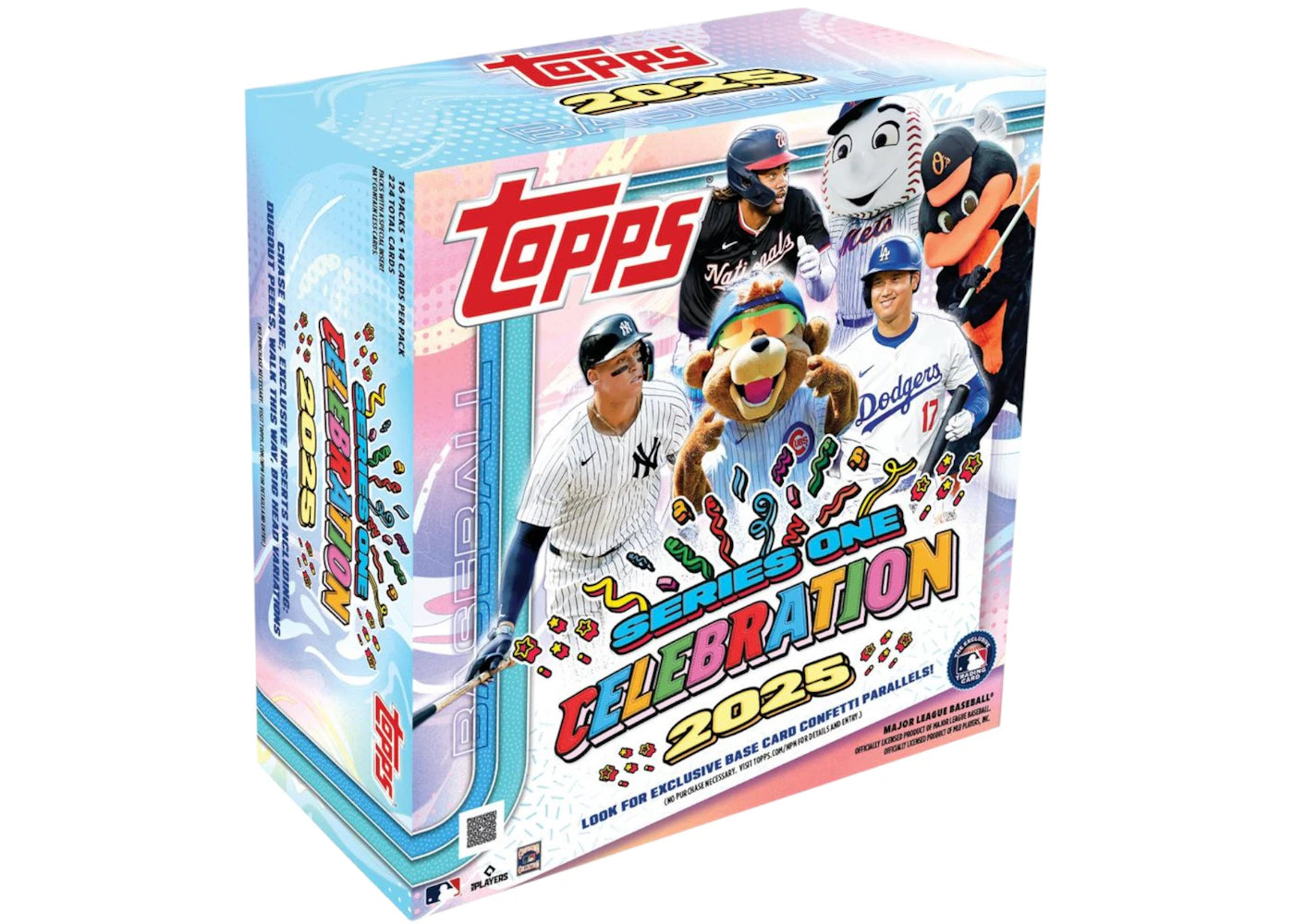 2025 Topps Series 1 Celebration-MLB Baseball Mega Box