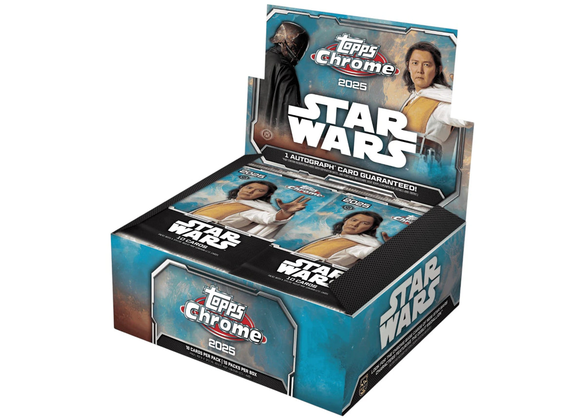 2025 Topps Star Wars Chrome Hobby Box - main view