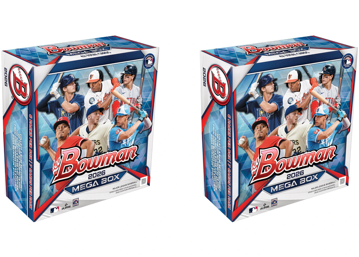 2026 Bowman Baseball Mega Box 2x lot - main view